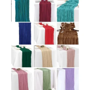 Cheedecloth Table Runner